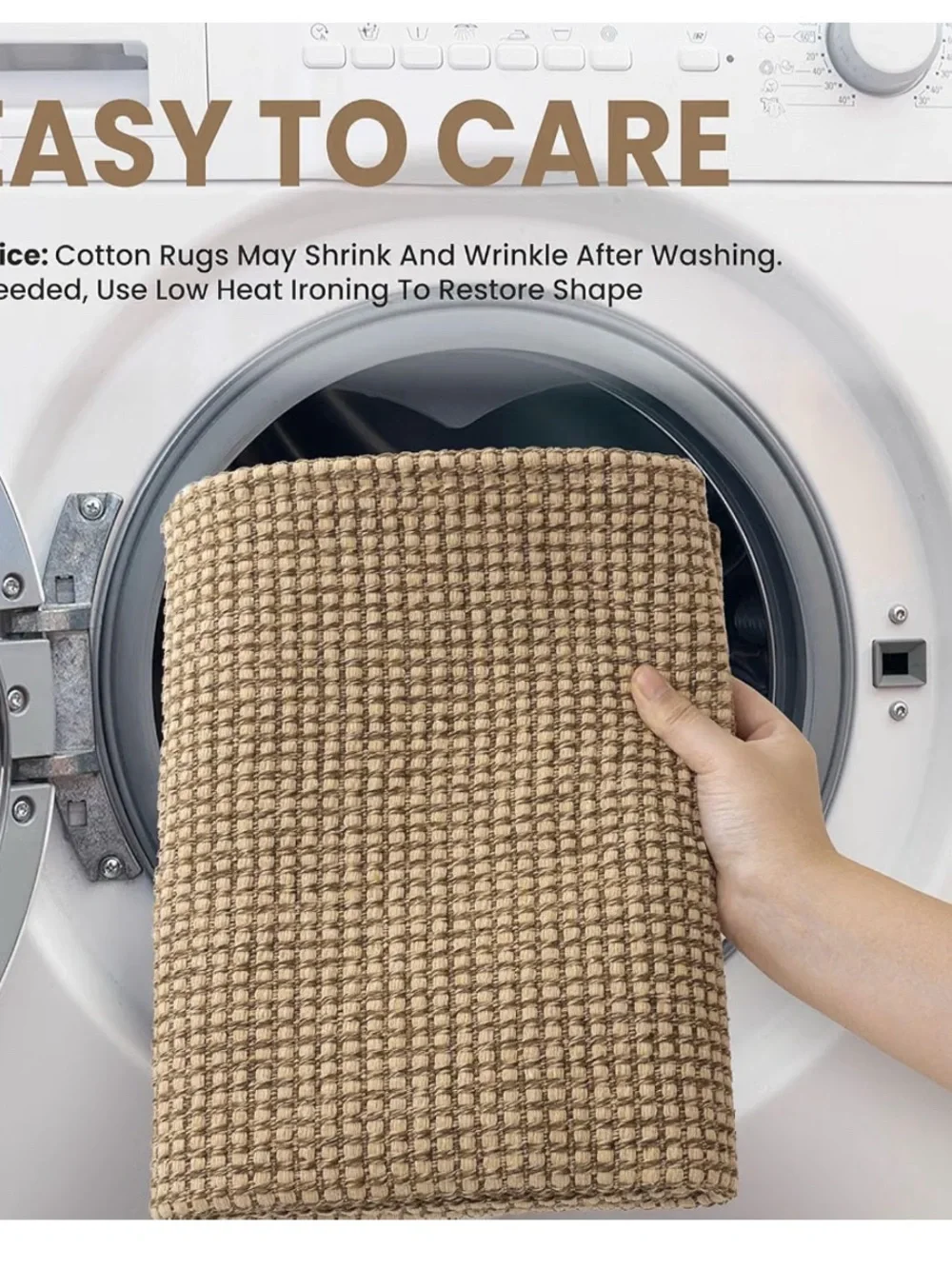 Kitchen Comfort Non-Slip Floor Mats (Tan)